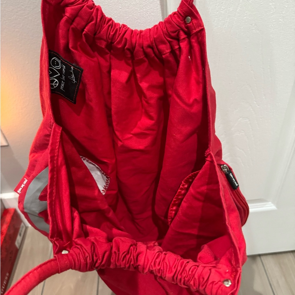 Red Heart Tote Bag - Picture 2 of 4
